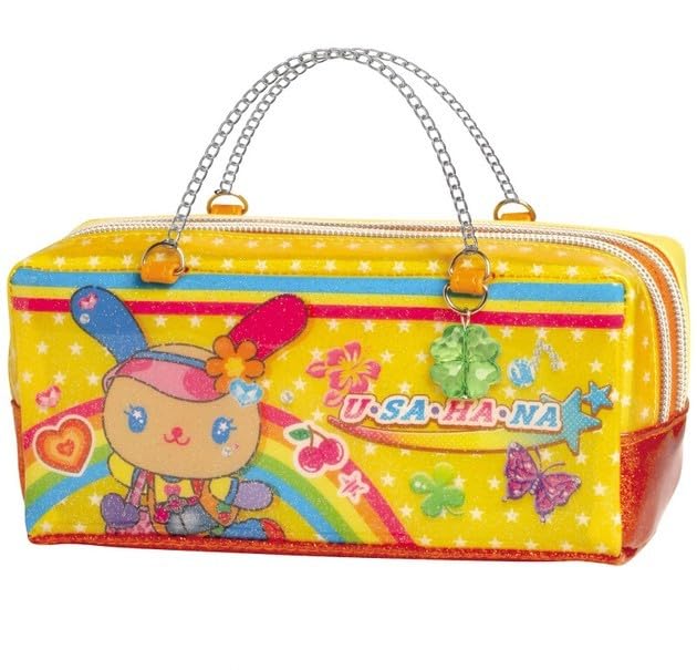 Amazon.co.jp: サンリオ ツインファスナーペンケース ウサハナ ポップ